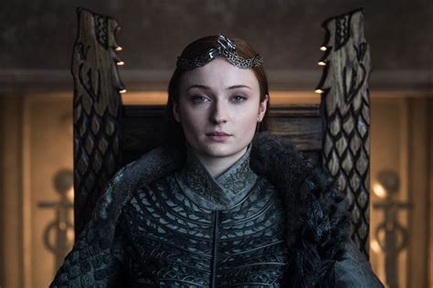 queen sanse|Game of Thrones Season 8: Sansa Stark as Queen in the North。